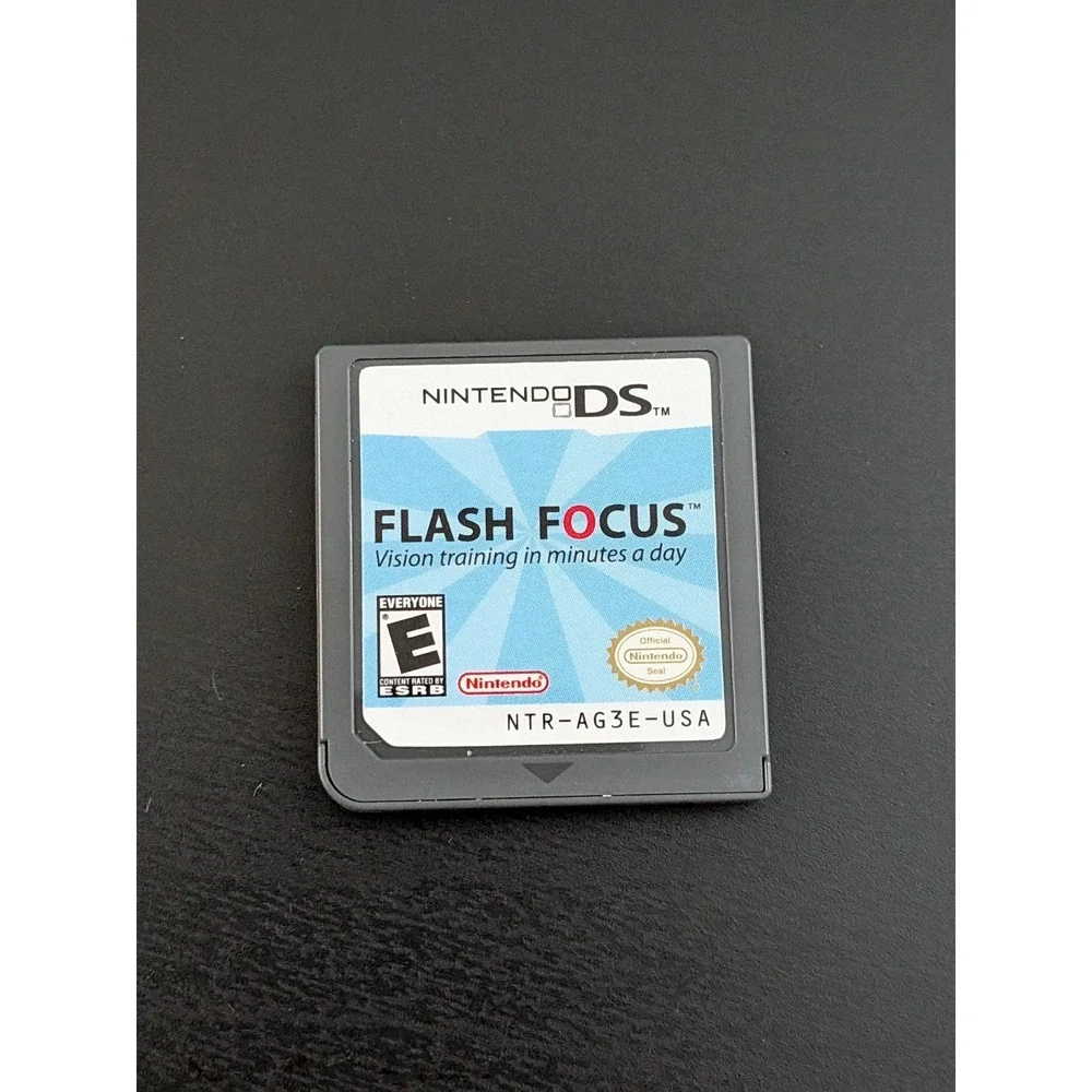 Flash Focus Vision Training (Nintendo DS NDS) Original Game Cartridge Only